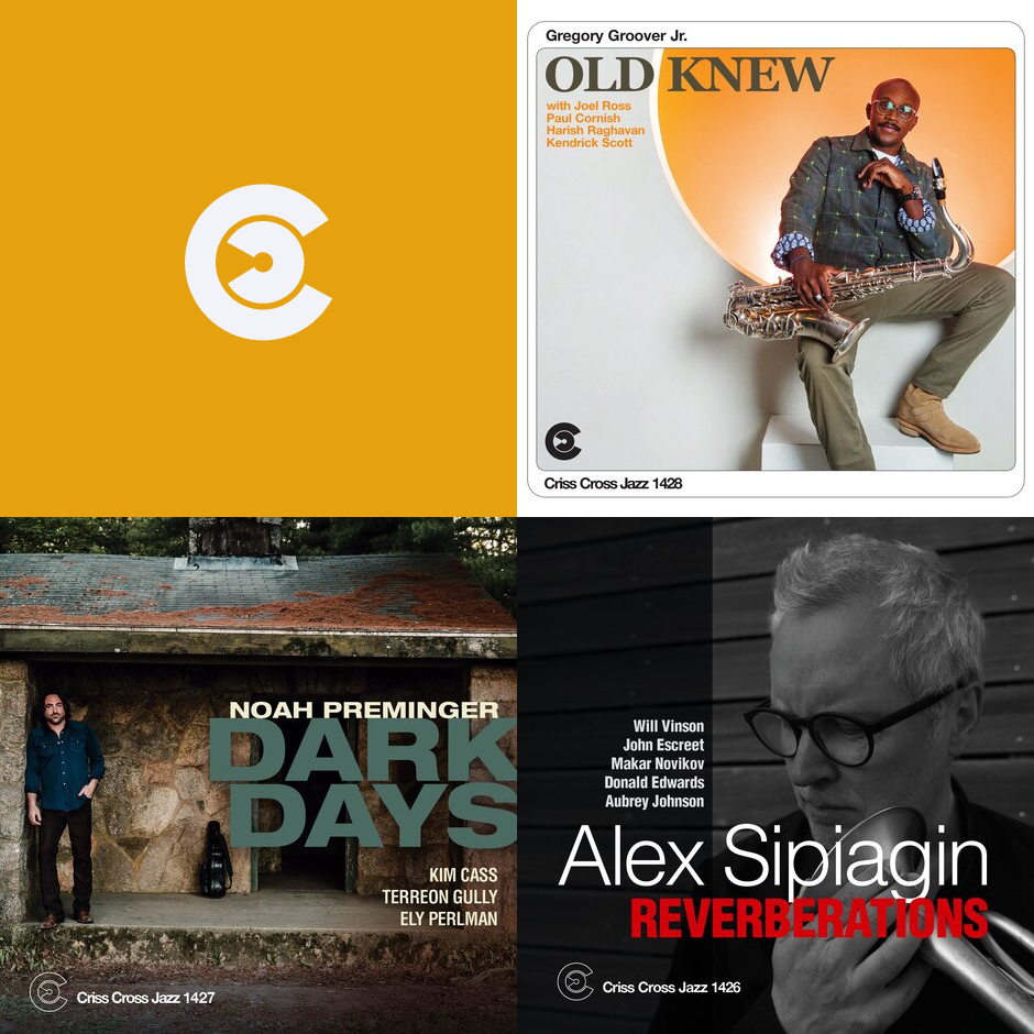 Criss Cross Jazz logo and covers